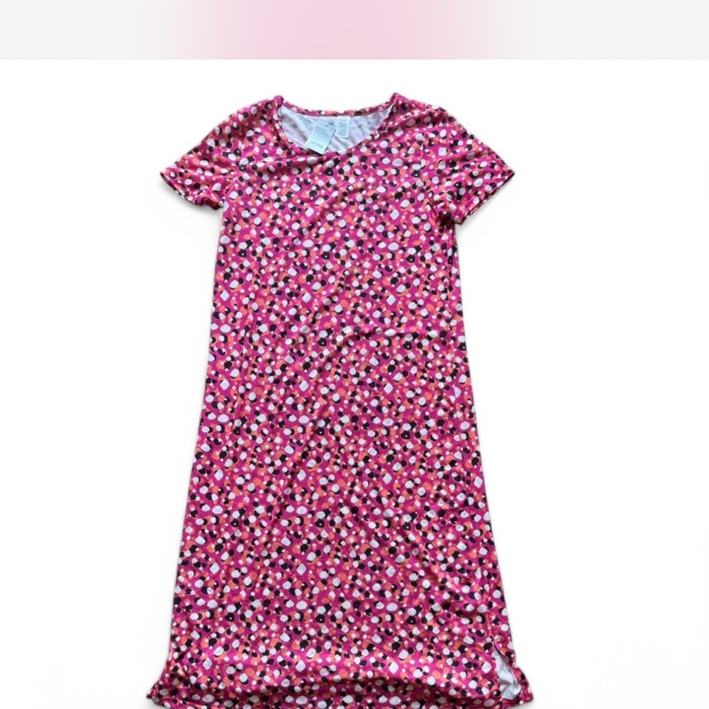 Pink Polka Dot Women’s Maxi Dress